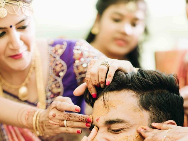 Vaishnavi and Darshil's wedding in Anand, Gujarat 6