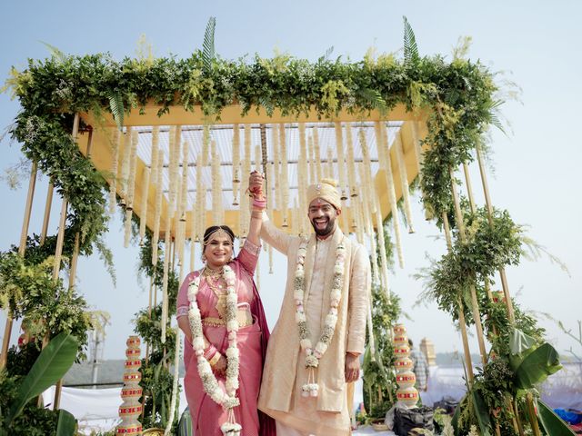 Ankita and Advit&apos;s wedding in Mumbai, Maharashtra 54