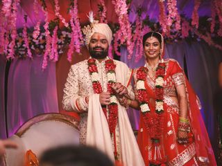 The wedding of Vasudha and Kushagra