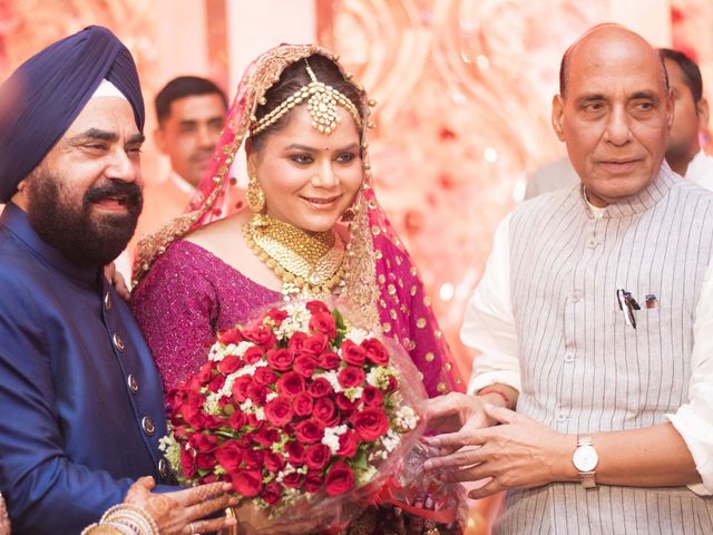 Priti and Gunjit's wedding in South Delhi, Delhi NCR 41