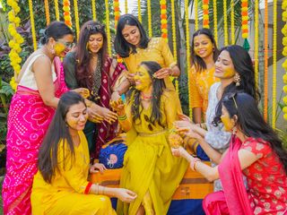 Vaidehi &amp; Rutuparna&apos;s wedding 1