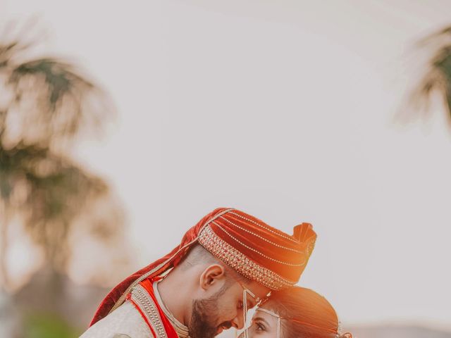Sameeksha and Rohan&apos;s wedding in Pune, Maharashtra 78