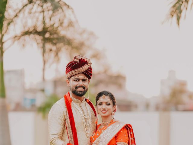 Sameeksha and Rohan&apos;s wedding in Pune, Maharashtra 81