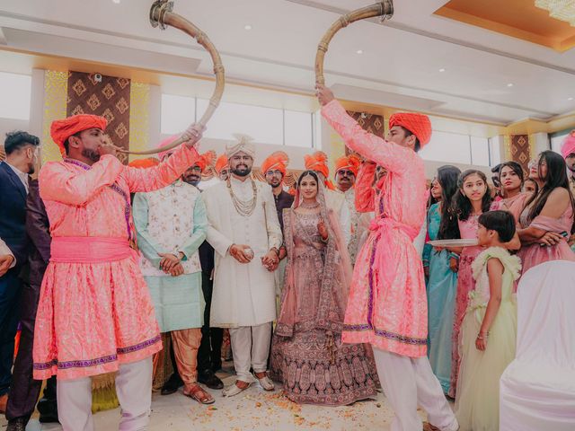 Sameeksha and Rohan&apos;s wedding in Pune, Maharashtra 148
