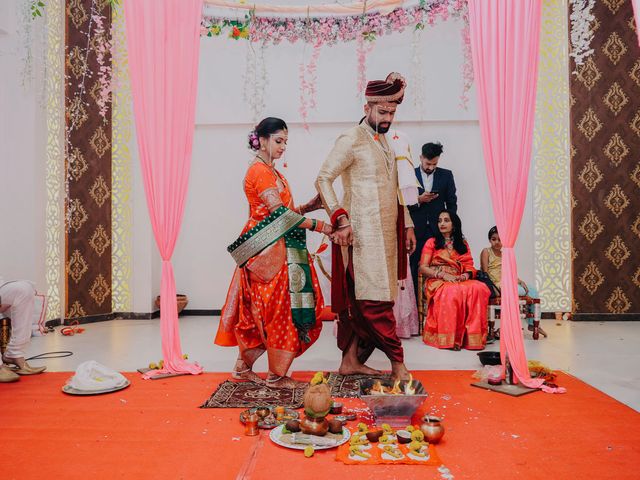 Sameeksha and Rohan&apos;s wedding in Pune, Maharashtra 159