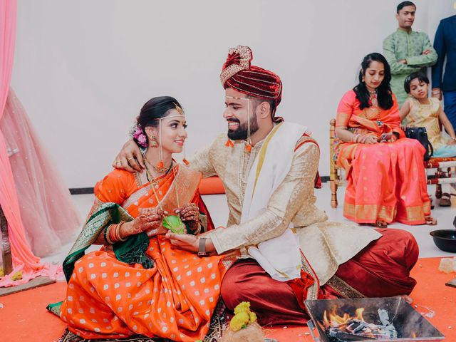 Sameeksha and Rohan&apos;s wedding in Pune, Maharashtra 161