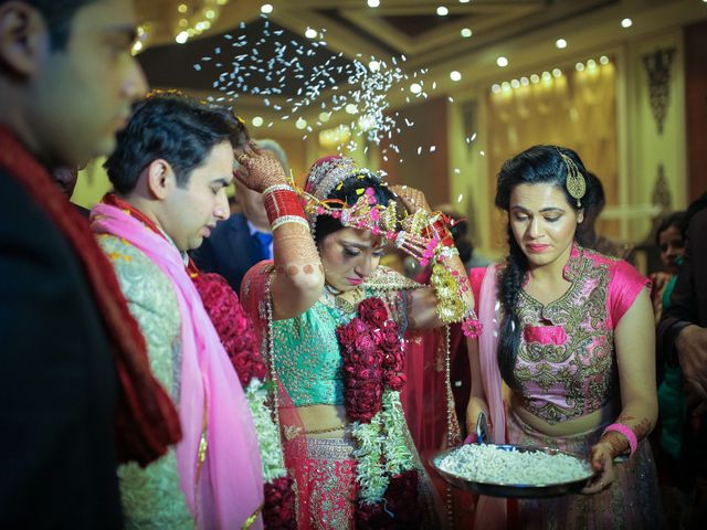 Sakshi and Saurabh's wedding in South Delhi, Delhi NCR 38