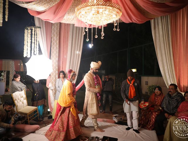 Pranjuli and Tarun&apos;s wedding in Gurgaon, Delhi NCR 51