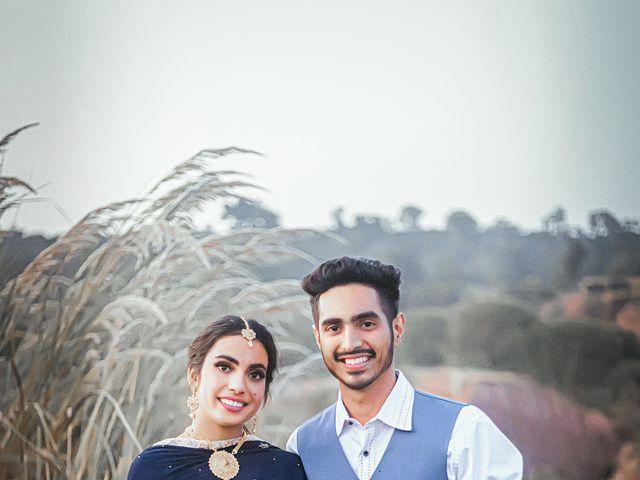 Simran and Sukhraj&apos;s wedding in Mohali, Chandigarh 25