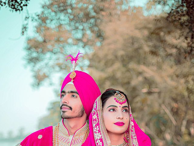 Simran and Sukhraj&apos;s wedding in Mohali, Chandigarh 26