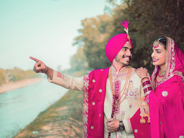 Simran and Sukhraj&apos;s wedding in Mohali, Chandigarh 33