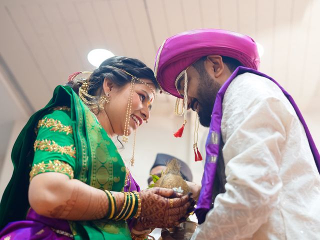 Kshitija and Akshan&apos;s wedding in Pune, Maharashtra 69