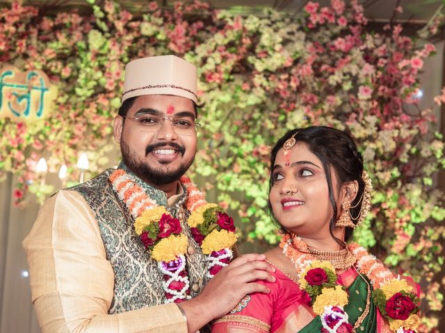 Harshali and Ojas&apos;s wedding in Mumbai, Maharashtra 10