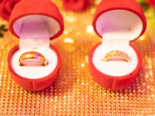 Harshali and Ojas's wedding in Mumbai, Maharashtra 15