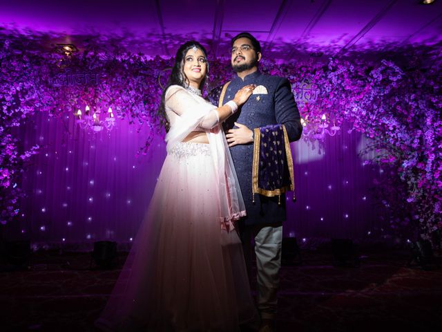 Harshali and Ojas&apos;s wedding in Mumbai, Maharashtra 23
