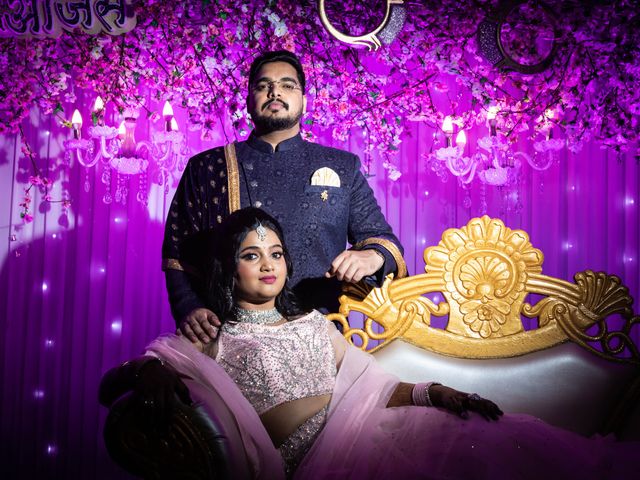 Harshali and Ojas's wedding in Mumbai, Maharashtra 24