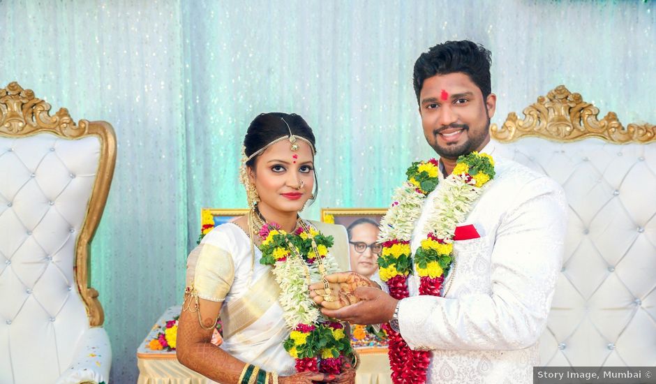 Vrushali and Roshan's wedding in Mumbai, Maharashtra