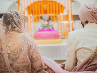 The wedding of Adheeraj and Prerna