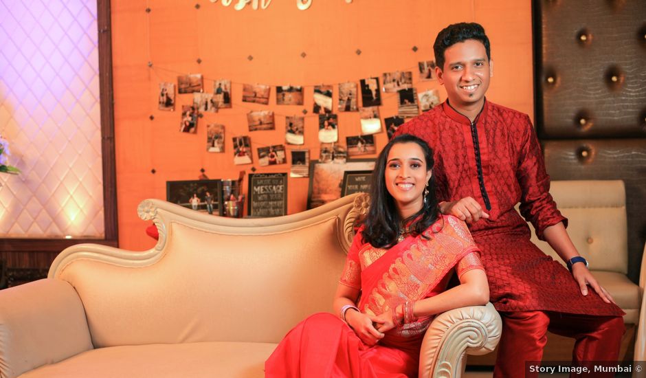 Nikita and Satish's wedding in Mumbai, Maharashtra