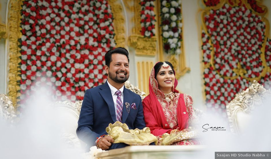 SUKHDEEP and SHARNPREET's wedding in Muktsar, Punjab