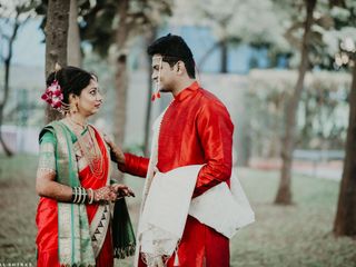 The wedding of Purva and Anup