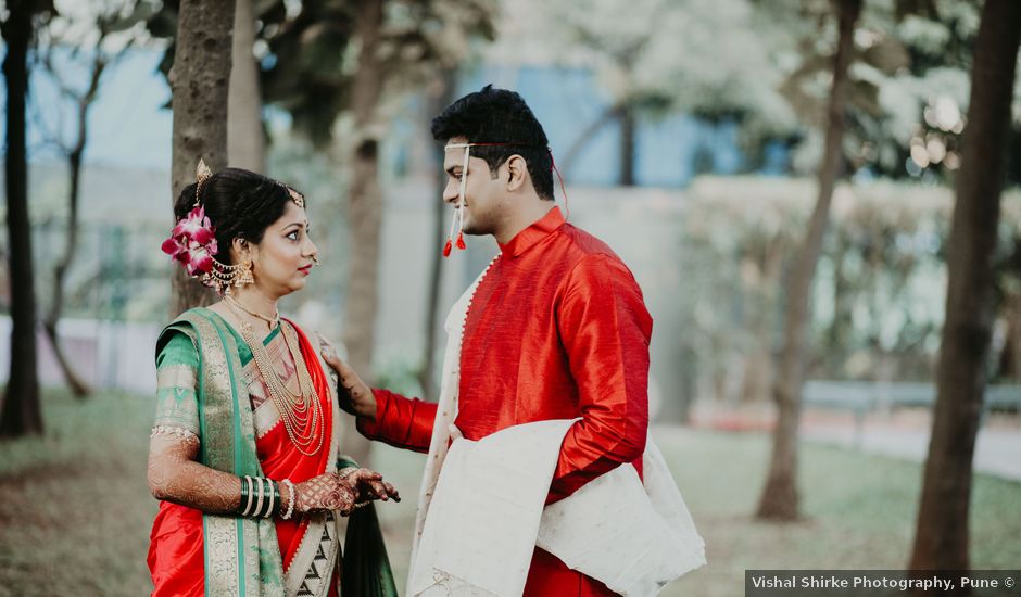 Purva and Anup's wedding in Pune, Maharashtra