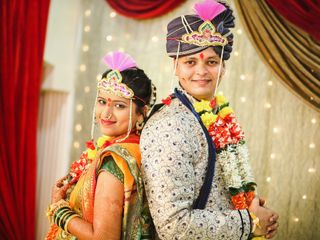 The wedding of Shrutika and Vivek