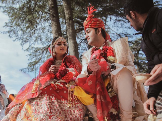 Pranav and Ananta&apos;s wedding in Shimla, Himachal Pradesh 83