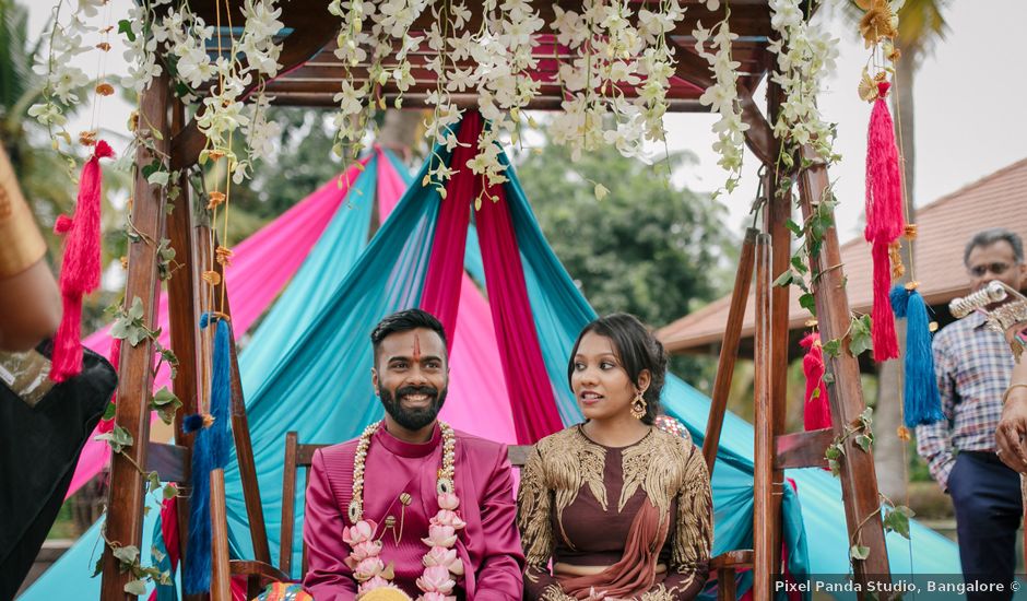 Priyanka and Rohan's wedding in Bangalore, Karnataka