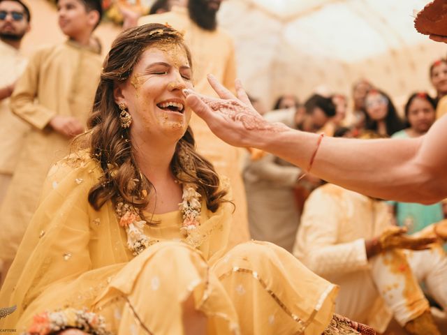 Vidhur and Hannah&apos;s wedding in Mancherial, Telangana 82