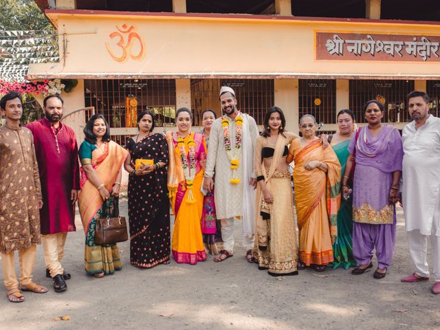 Chaitali and Sagar&apos;s wedding in Mumbai, Maharashtra 13