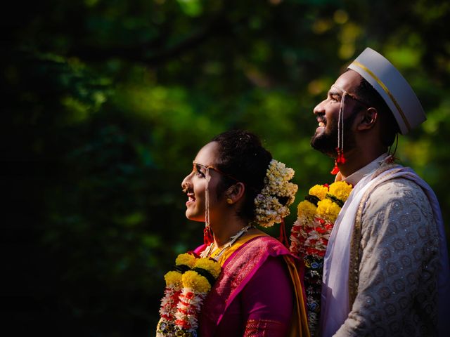 Chaitali and Sagar&apos;s wedding in Mumbai, Maharashtra 11