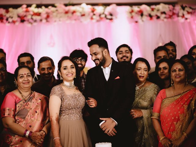 Chaitali and Sagar&apos;s wedding in Mumbai, Maharashtra 28