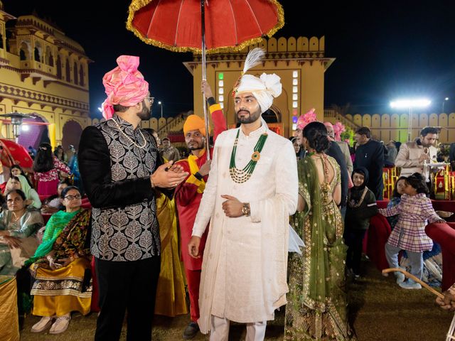 Srishti and Kalind&apos;s wedding in Jaipur, Rajasthan 133