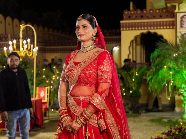 Srishti and Kalind&apos;s wedding in Jaipur, Rajasthan 141