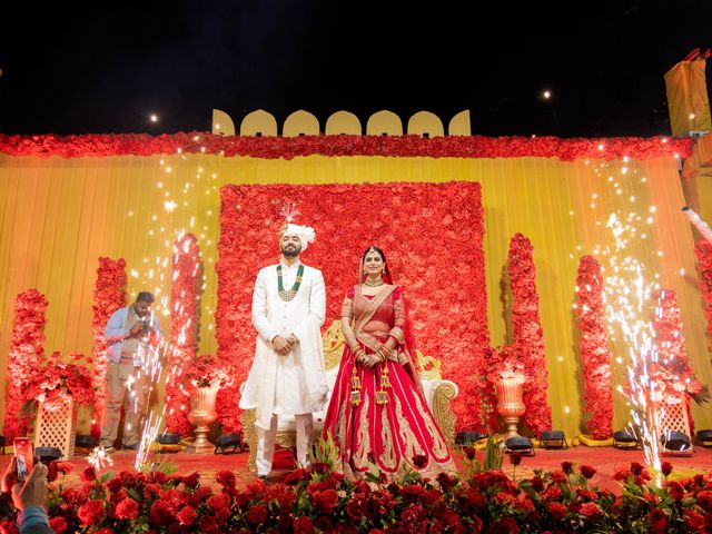 Srishti and Kalind&apos;s wedding in Jaipur, Rajasthan 166