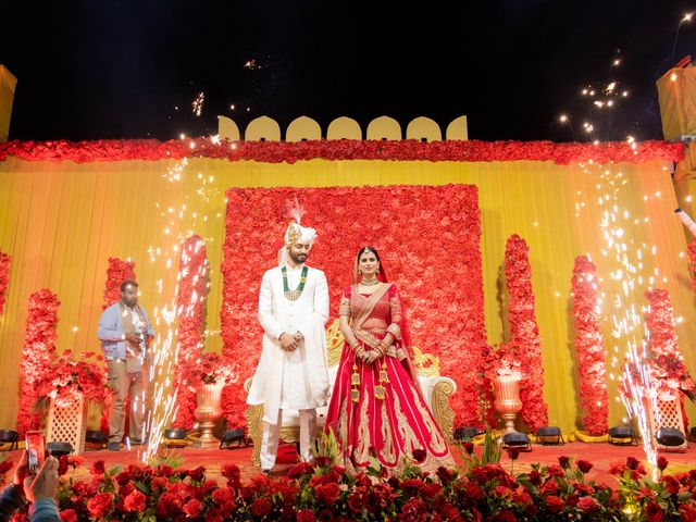 Srishti and Kalind&apos;s wedding in Jaipur, Rajasthan 167