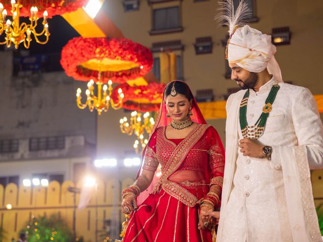 Srishti and Kalind&apos;s wedding in Jaipur, Rajasthan 184