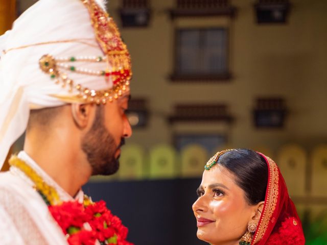 Srishti and Kalind&apos;s wedding in Jaipur, Rajasthan 195