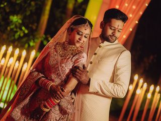 The wedding of Chandani and Sujay