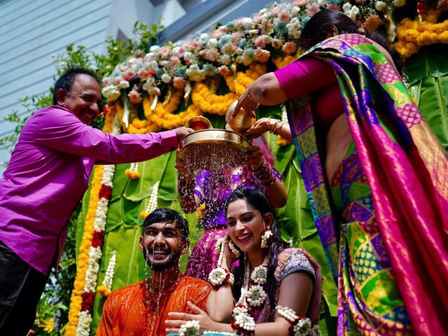 Gayatri and Rutesh&apos;s wedding in Chittoor, Andhra Pradesh 17