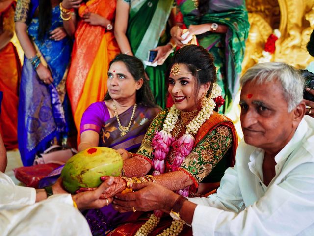 Gayatri and Rutesh&apos;s wedding in Chittoor, Andhra Pradesh 110