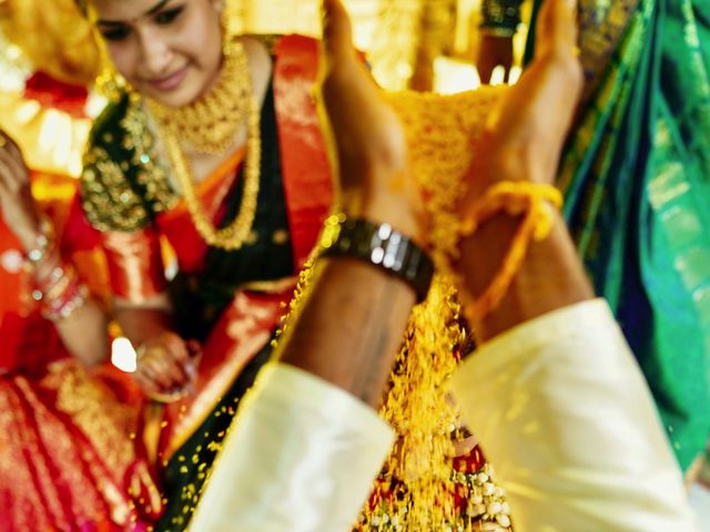 Gayatri and Rutesh&apos;s wedding in Chittoor, Andhra Pradesh 128