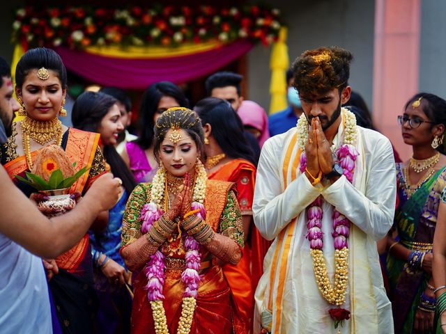 Gayatri and Rutesh&apos;s wedding in Chittoor, Andhra Pradesh 140