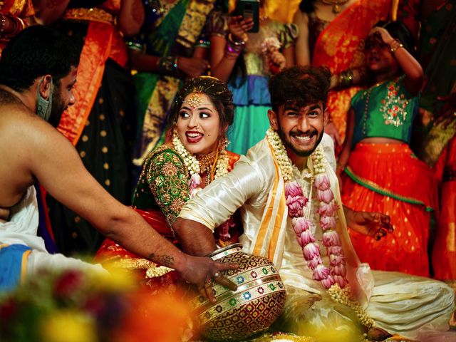 Gayatri and Rutesh&apos;s wedding in Chittoor, Andhra Pradesh 149