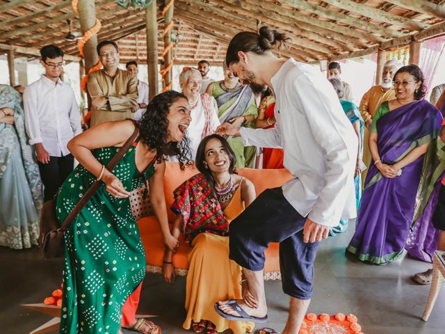 Nivedita and Nikhil&apos;s wedding in North Goa, Goa 10
