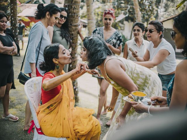 Nivedita and Nikhil&apos;s wedding in North Goa, Goa 39