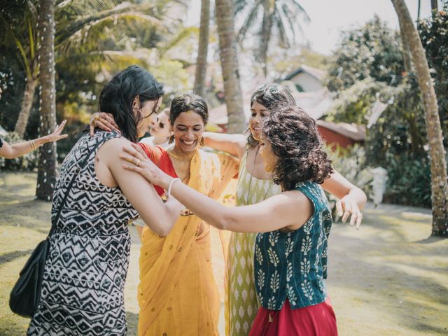 Nivedita and Nikhil&apos;s wedding in North Goa, Goa 41