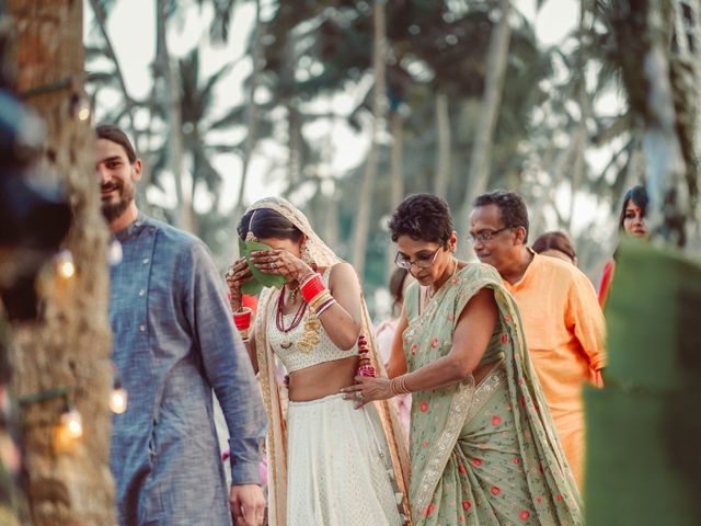Nivedita and Nikhil&apos;s wedding in North Goa, Goa 72