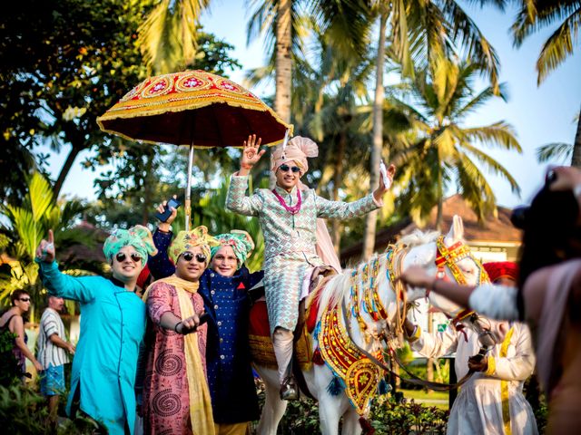 Avani and Akash&apos;s wedding in North Goa, Goa 47